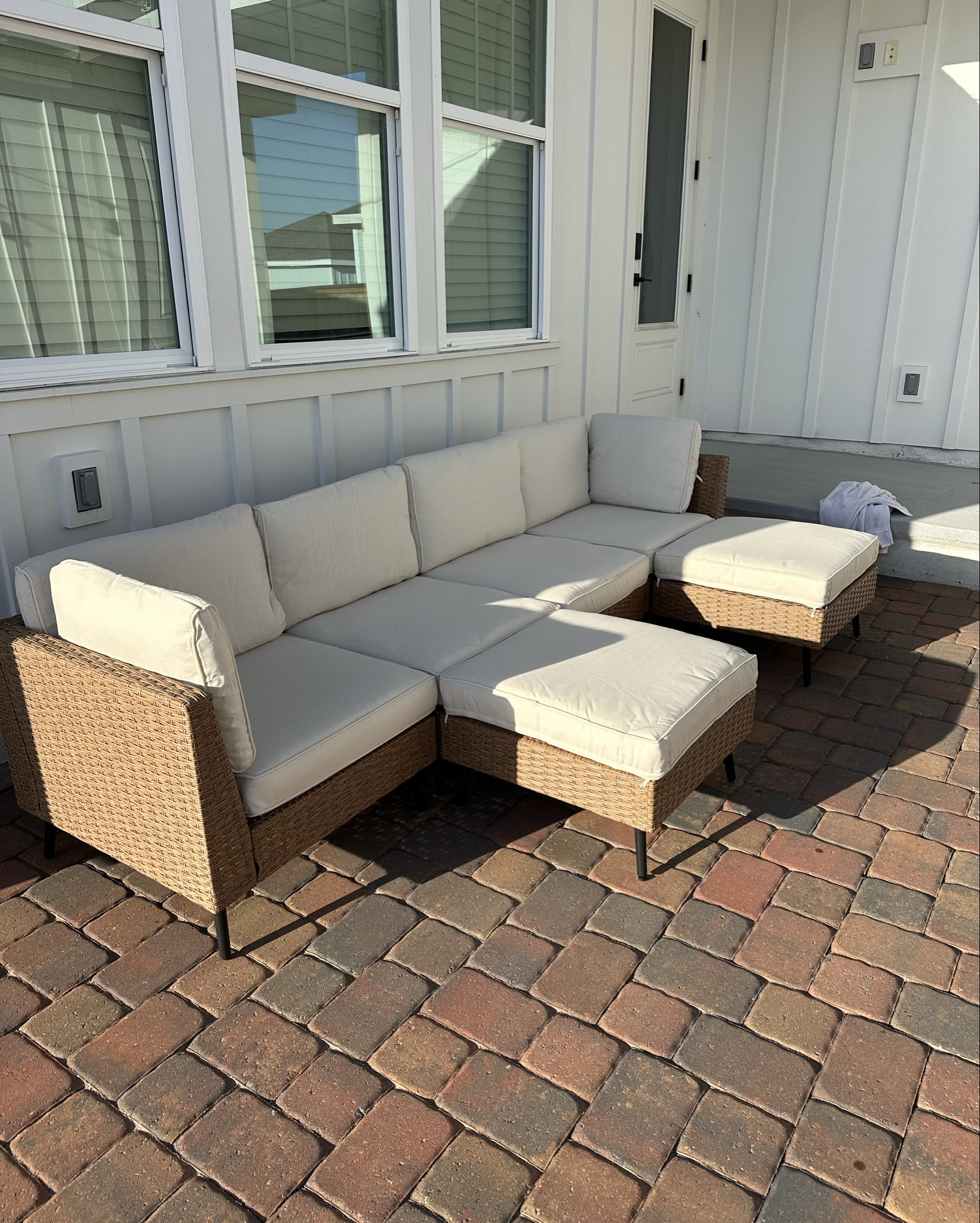 I searched forever for patio furniture that was cute, affordable, and durable for kids - love this sale find! 