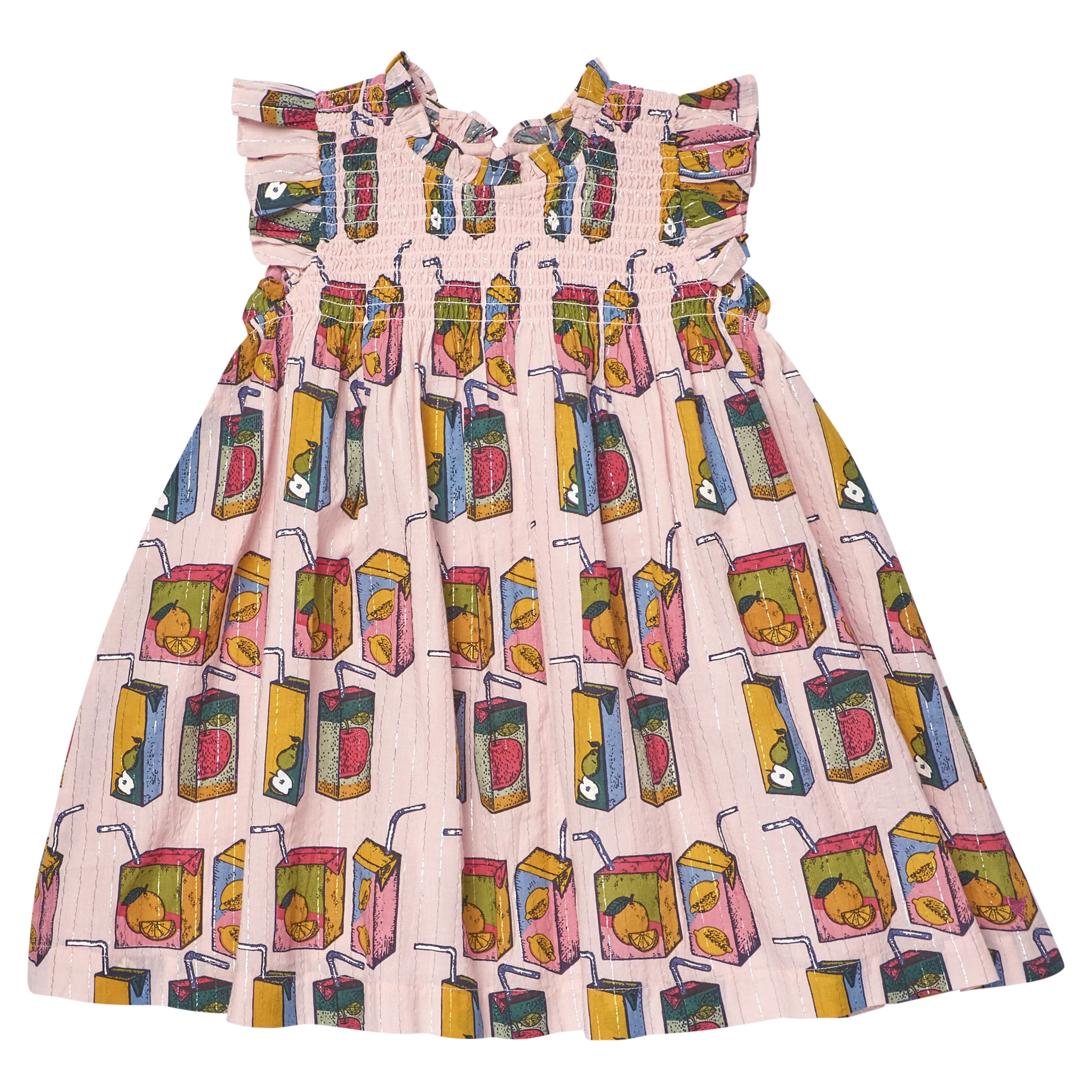 Girls Stevie Dress - Juice Boxes | Pink Chicken
