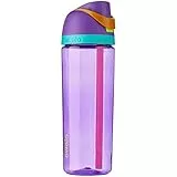Owala FreeSip Insulated Stainless Steel Water Bottle with Straw for Sports  and Travel, BPA-Free, 32-Ounce, Hint of Grape