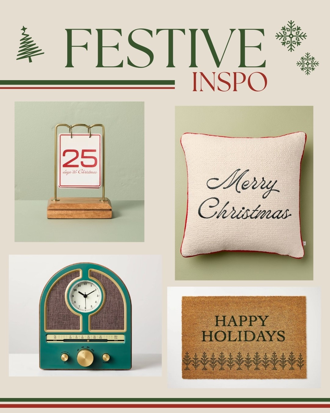 🎄 Festive inspo 🎄

#holidaystyle #festiveinspo #christmasvibes #holidayaesthetic #cozychristmas #holidaydecor #merryandbright #festiveseason #christmasinspo

#LTKSeasonal #LTKActive