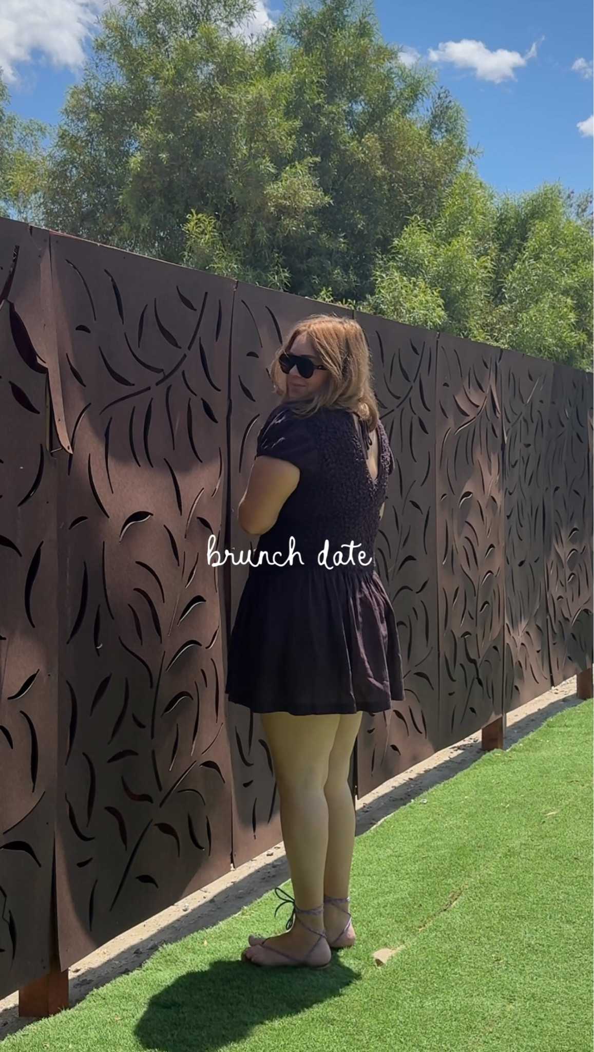 Brunch outfit wearing large in dress 

#LTKMidsize #LTKootd #LTKPlusSize