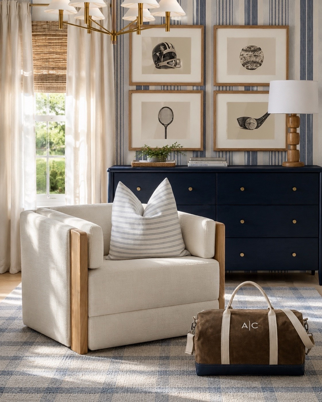 For The Who love all sports 

Bedroom kids bedroom boys bedroom wallpaper area rug dresser chair

#LTKHome #LTKKids #LTKSaleAlert