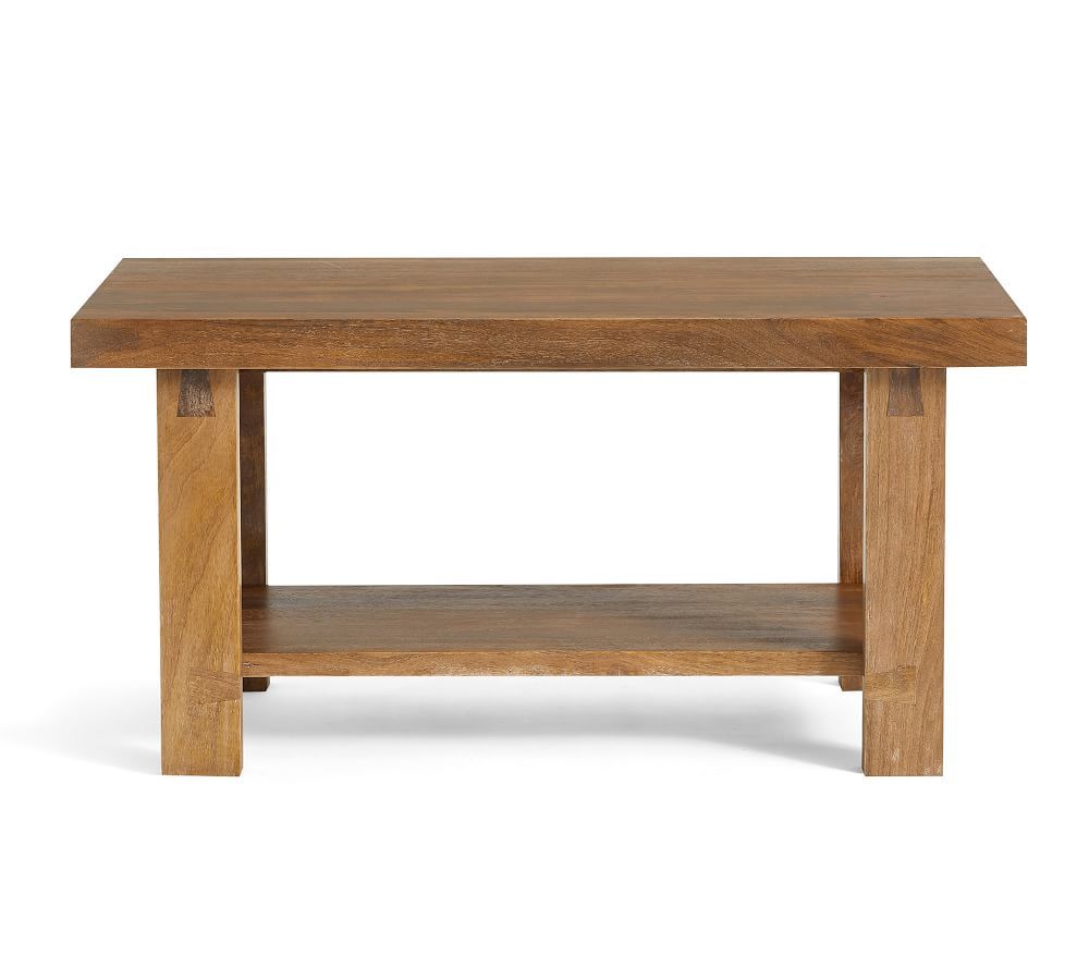 Reed Coffee Table, Antique Umber | Pottery Barn (US)