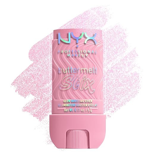 NYX Professional Makeup Buttermelt Stix, Glow Boosting Highlighter Stick mit Sheabutter & butterw... | Amazon (DE)