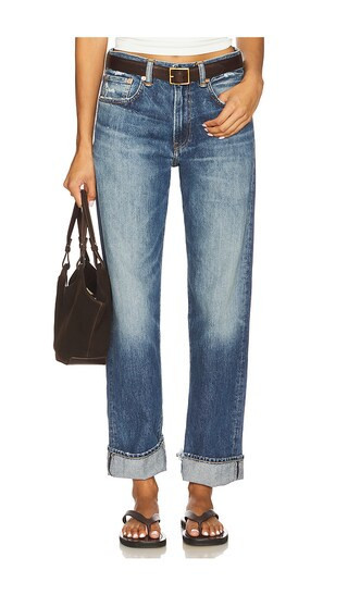 Denimist Lucy Boyfriend Jeans in Blue. - size 27 | Revolve Clothing (Global)