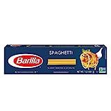 Barilla Spaghetti Pasta, 16 oz. Box (Pack of 8) - Non-GMO Pasta Made with Durum Wheat Semolina - ... | Amazon (US)