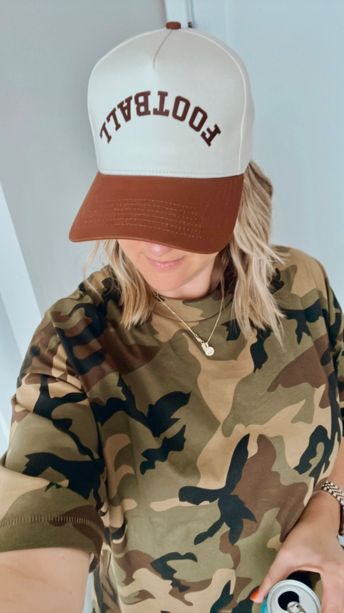 🏈 Game day ready in the cutest Amazon find 🙌 This neutral “FOOTBALL” cap is giving sporty + chic and pairs perfectly with all the camo + casual vibes.

#AmazonFinds #GameDayStyle #LTKSeasonal #OOTD

#LTKFindsUnder50 #LTKSeasonal #LTKMidsize