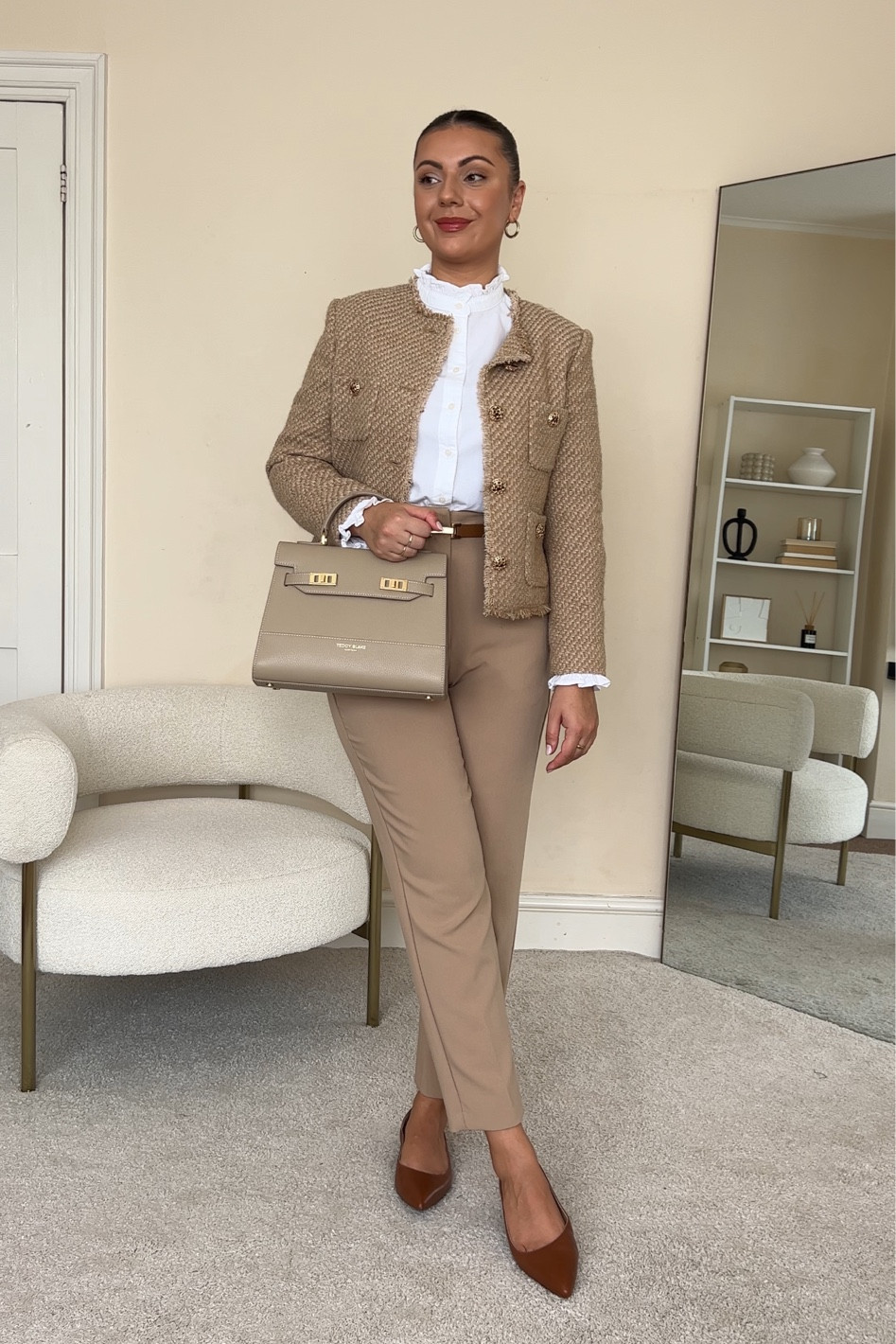 Smart & casual early Autumn outfit.
Jacket is from Mango, wearing size M.
Trousers are from Zara, wearing size M.
Some items are out of stock so I’ve linked similar options.

#LTKstyletip #LTKeurope #LTKfindsunder100