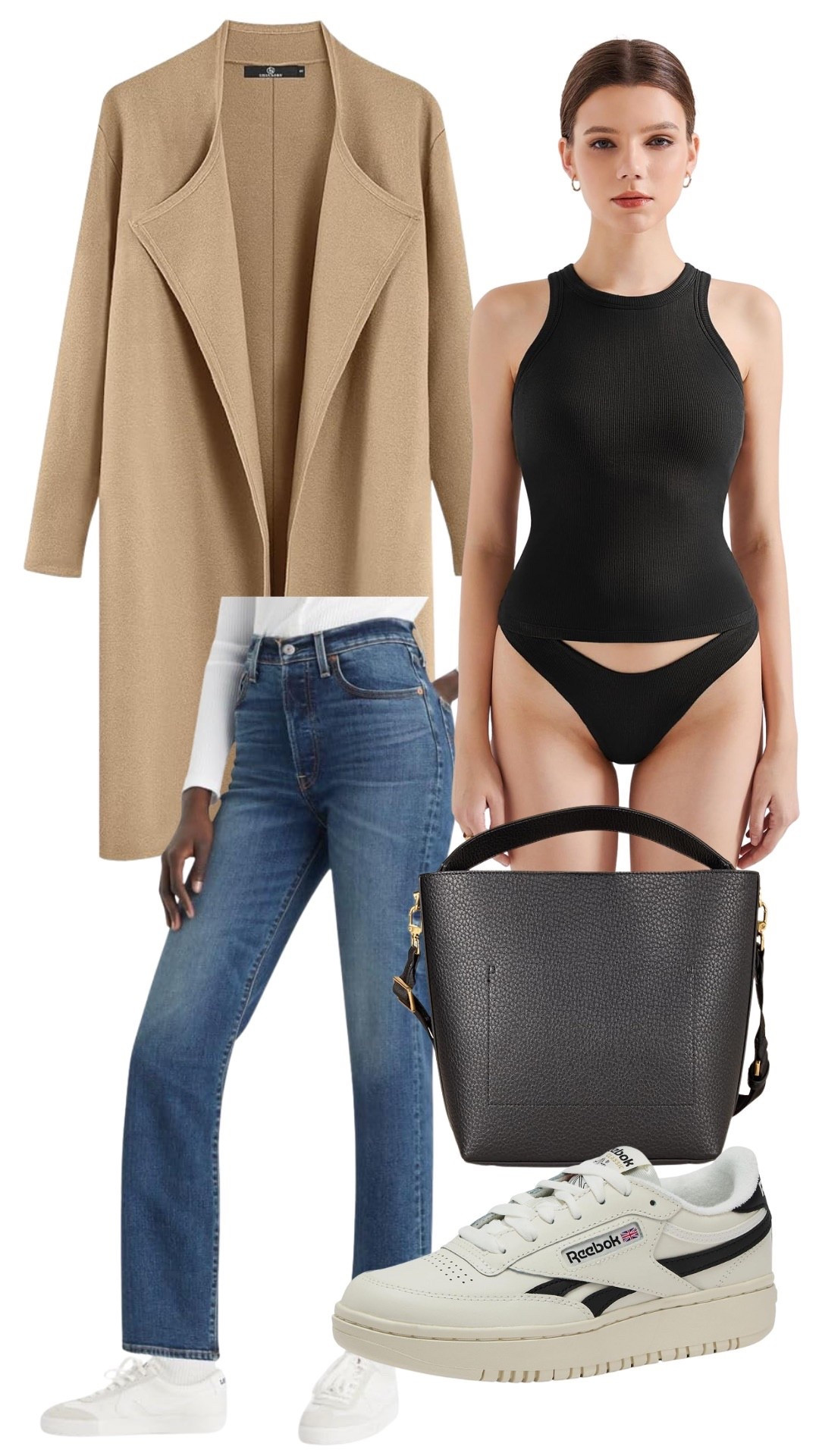 This chic outfit idea is all from Amazon! I have this coatigan and I love the look of it! 

#LTKootd #LTKFindsUnder50 #LTKSaleAlert