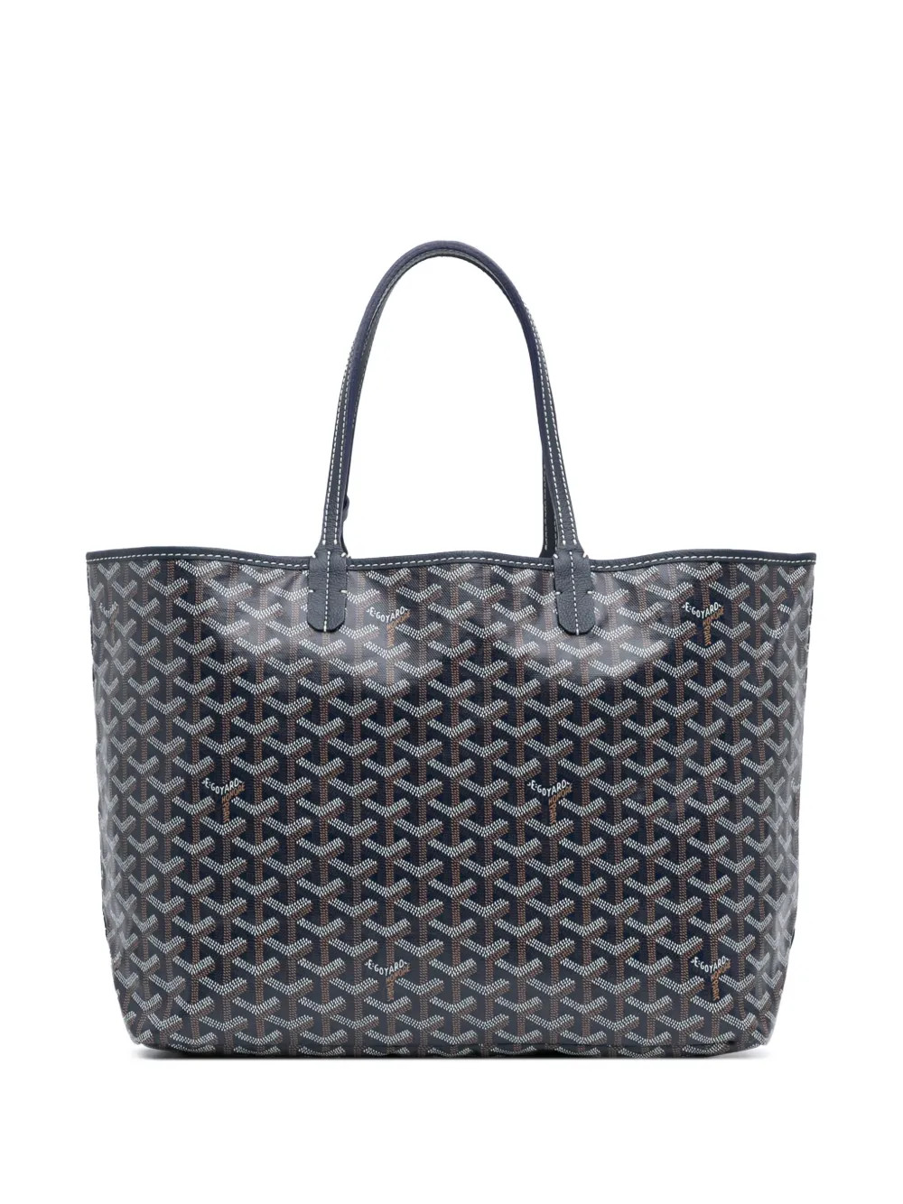 Goyard Pre-Owned 2024 Goyardine Saint Louis PM Tote Bag | Blue | FARFETCH UK | Farfetch Global