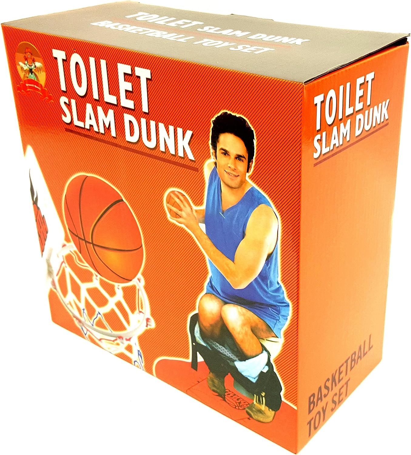 Barwench Games 'Toilet Basketball' Game, Hilarious Hoop Practice in The Bathroom! | Amazon (US)