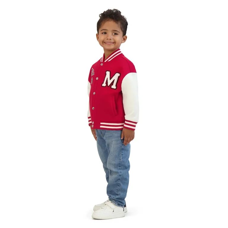 Mickey Mouse Toddler Boy Bomber Jacket, Sizes 12M-5T - Walmart.com | Walmart (US)