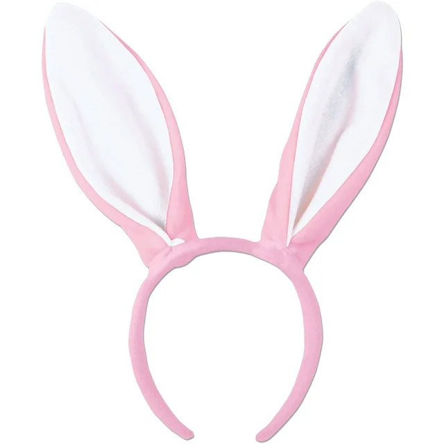 Bunny Ears Pink W White Lining | Walmart (US)