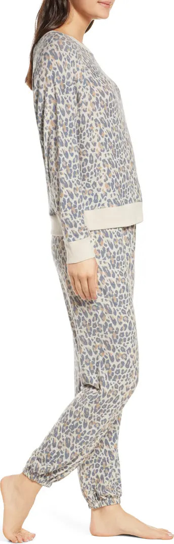 Intimates Star Seeker Brushed Jersey Pajamas | Nordstrom