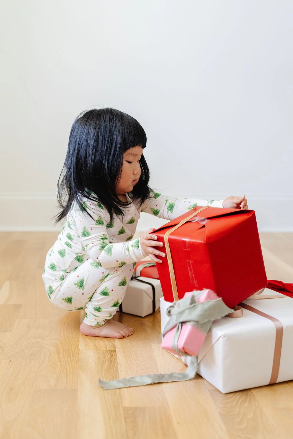 PJ Set in Tinsel Tree | Plain Jane