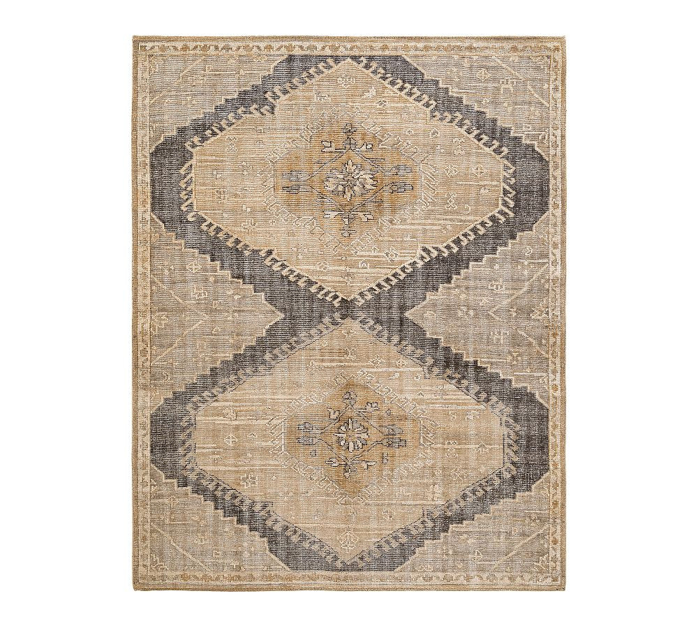 Demitria Hand-Knotted Outdoor Performance Rug | Pottery Barn (US)