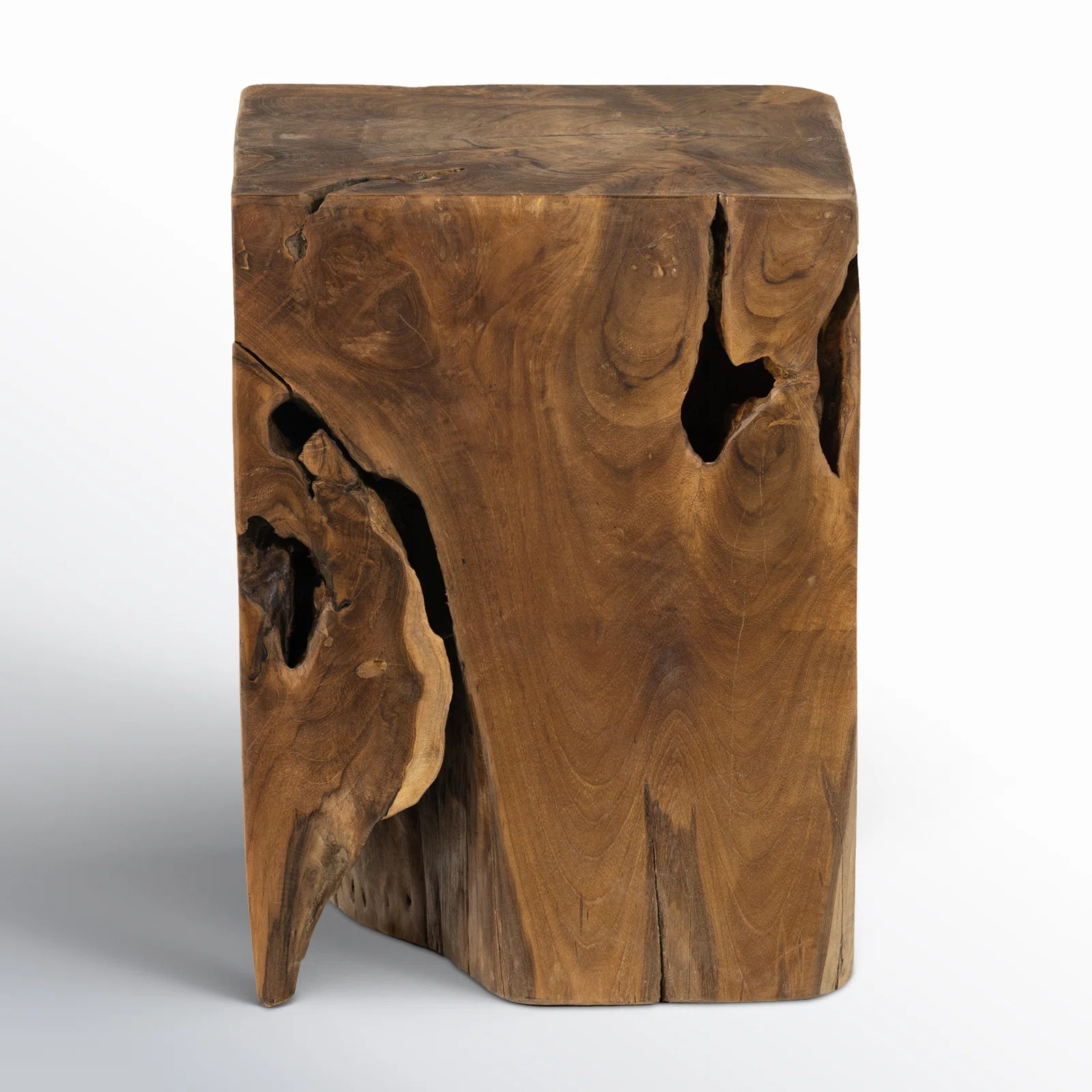 Bloomsdale 11.75'' Teak Outdoor Side Table | Joss & Main