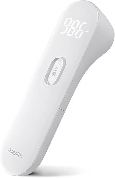 iHealth No-Touch Forehead Thermometer, Digital Infrared Thermometer for Adults and Kids, Touchles... | Amazon (US)