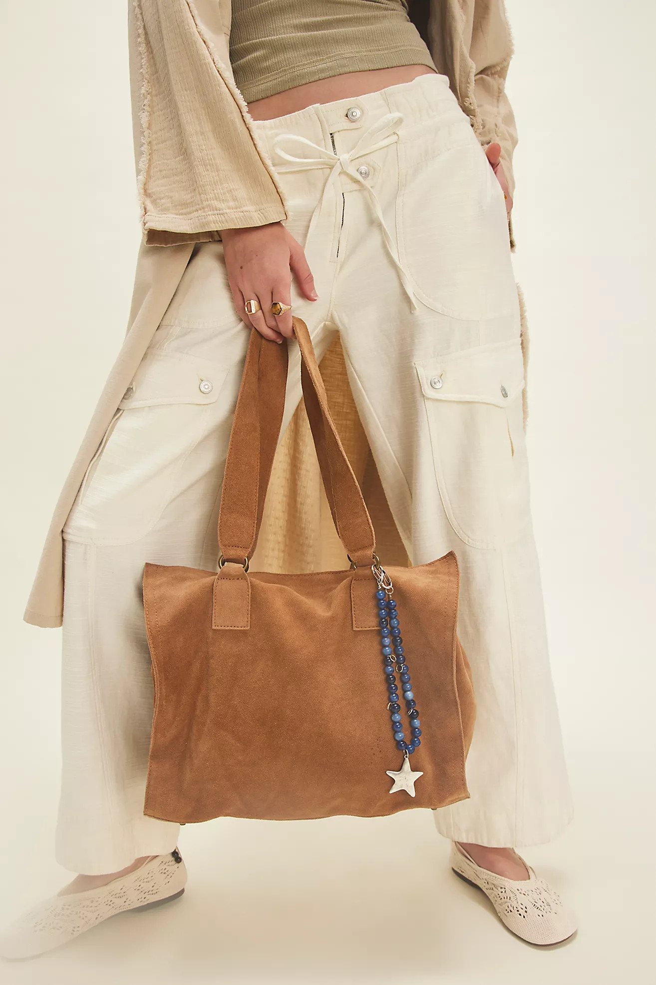Salma Suede Tote Bag | Free People (Global - UK&FR Excluded)