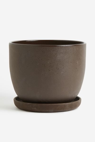 Large Terracotta Plant Pot & Saucer | H&M (US)