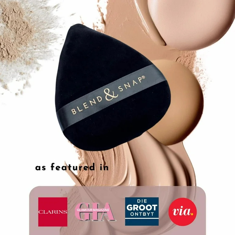 Blend and Snap Makeup Sponge, Large Blending Puff | Walmart (US)