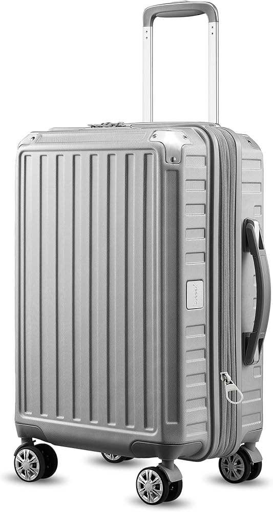 LUGGEX Carry On Luggage 22x14x9 Airline Approved - 35L Polycarbonate Hard Sided Expandable Suitca... | Amazon (US)