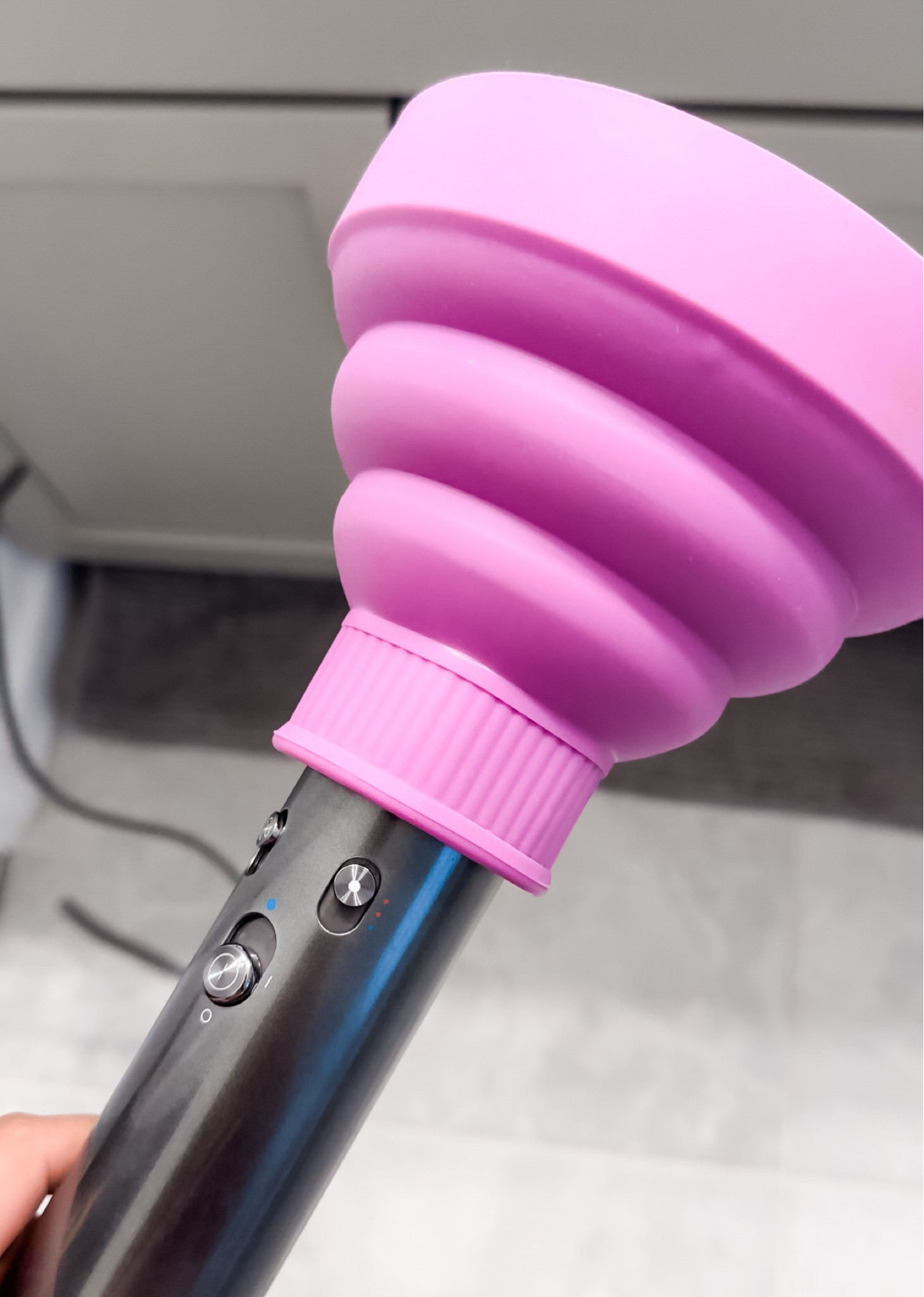 Dyson Airwrap Hack!
Dyson products can be SO expensive, so to have the airwrap and the hair dryer you’re talking $1,000 in hair styling tools😳 I found this diffuser on Amazon for $11, it may not be the hair dryer but it’s a great way to extend the use of your one style tool! ☺️

#LTKFind #LTKstyletip #LTKbeauty