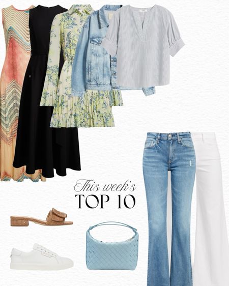 This week’s top 10 best sellers! Featuring some of my all time favorite jeans: these Rag & Bone Peyton Bootcut jeans and these Mother Roller jeans. Another favorite is this Frame popover top — such a great basic and I’m currently wearing it as I write this! I also added places with more sizing under “suggested"

#LTKsalealert #LTKover40 #LTKSeasonal