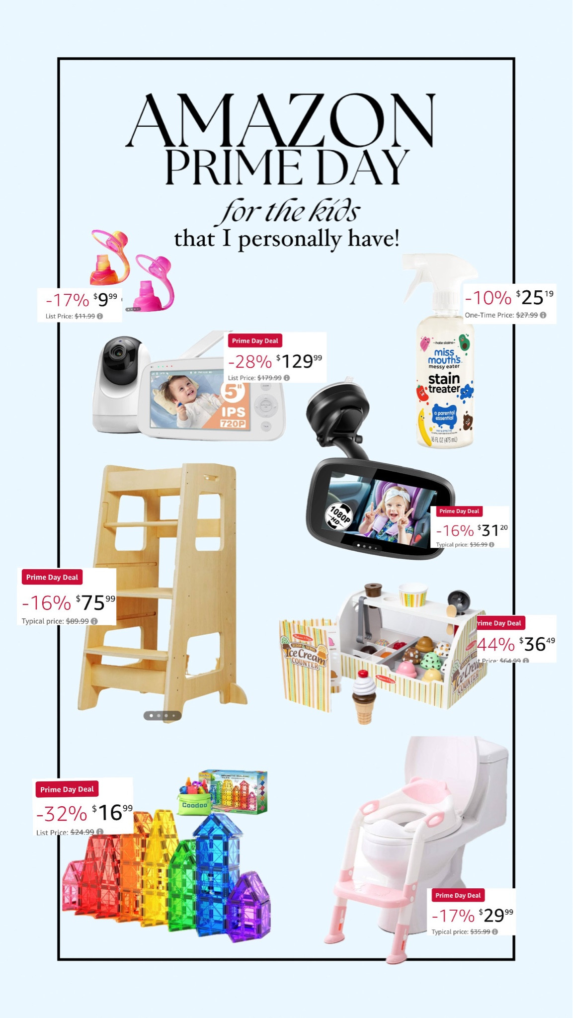 Amazon Prime Day deals for the kids that I personally own and love!! 

#LTKBaby #LTKKids #LTKSaleAlert