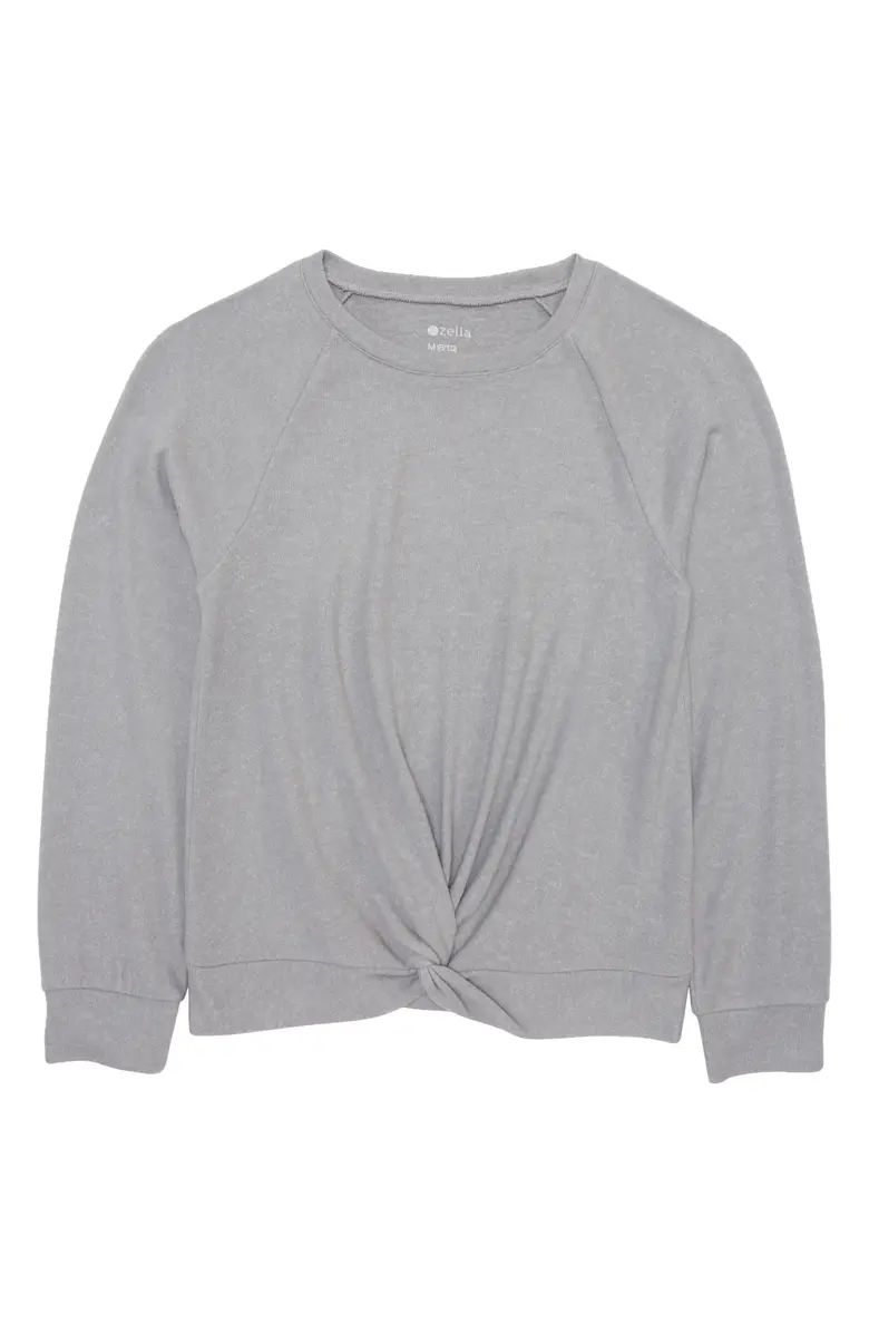 Supersoft Long Sleeve Twist Top | Nordstrom