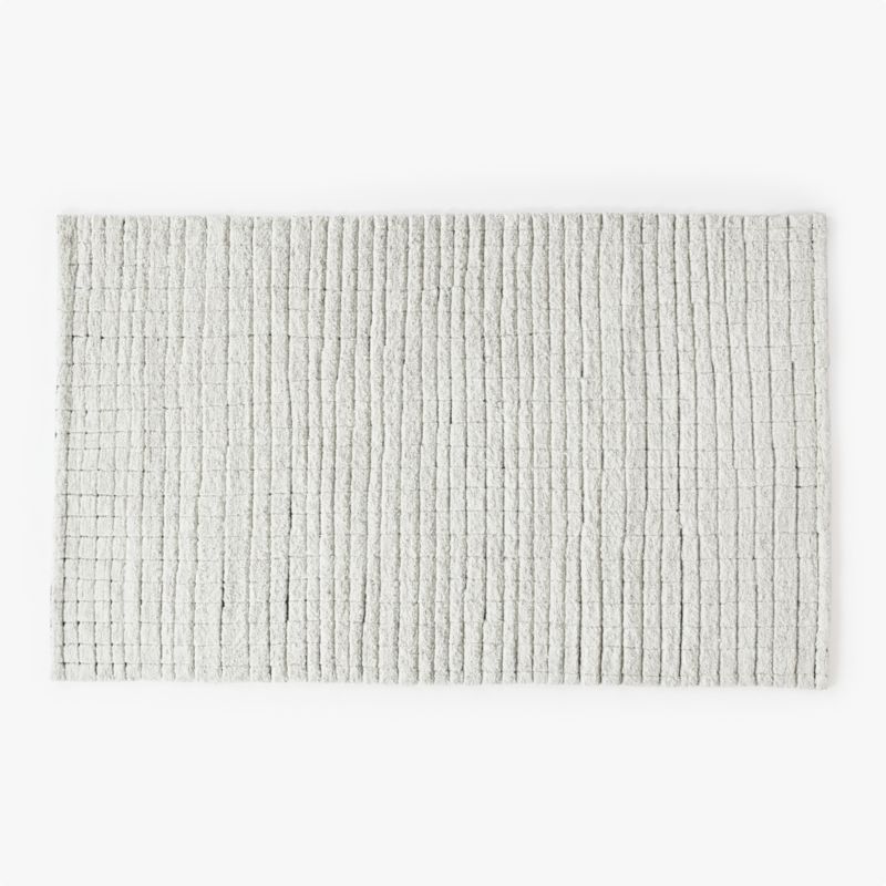 Colette Hand-Knotted Wool Black and White Area Rug 5'x8' + Reviews | CB2 | CB2