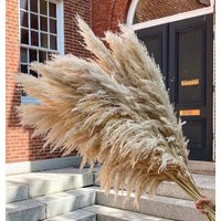 Natural Pampas Grass Large Fluffy Decor, Boho Wedding, Home, Farmhouse, Shower, Rustic Flower Arrang | Etsy (US)
