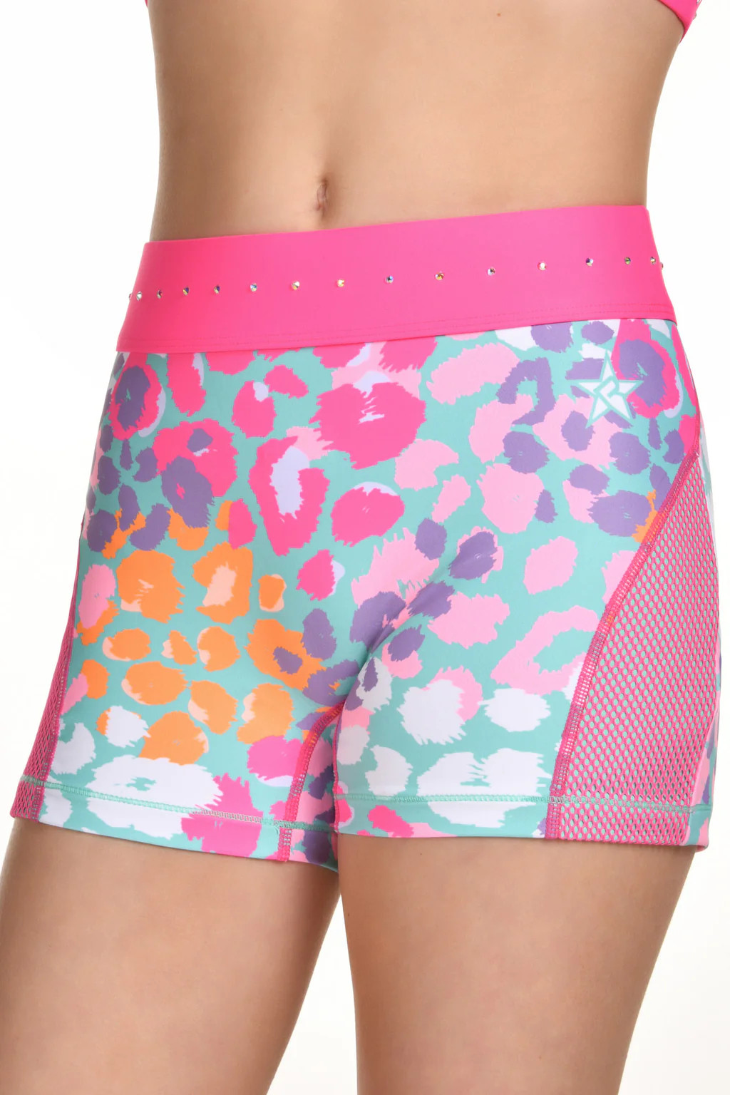 Bold Bloom Compression Shorts | Rebel Athletic