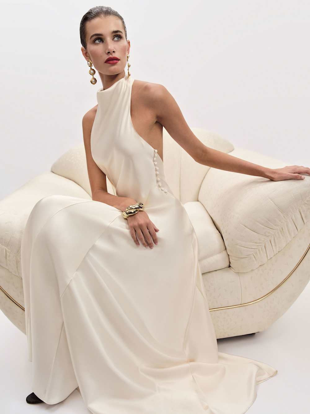 Roy Satin Dress | Reformation (Global)