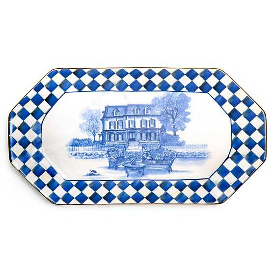 MacKenzie-Childs | Royal Toile Tray | MacKenzie-Childs