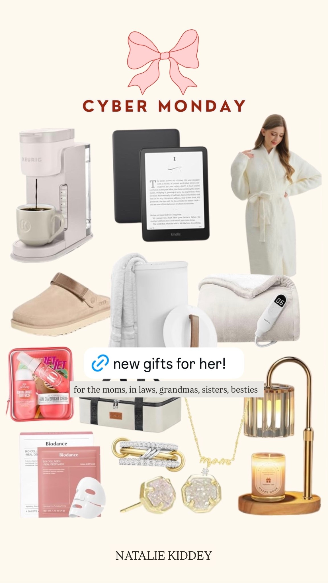 NATALIE KIDDEY for the moms, in laws, grandmas, sisters, besties