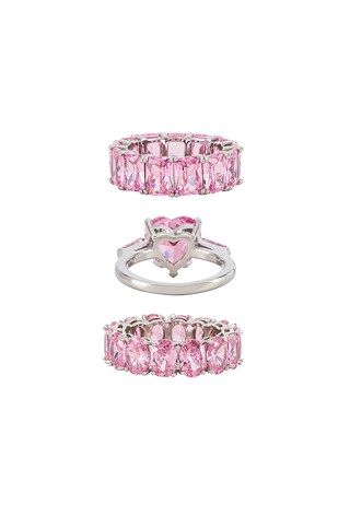 8 Other Reasons For A Lifetime Ring Set in Pink from Revolve.com | Revolve Clothing (Global)