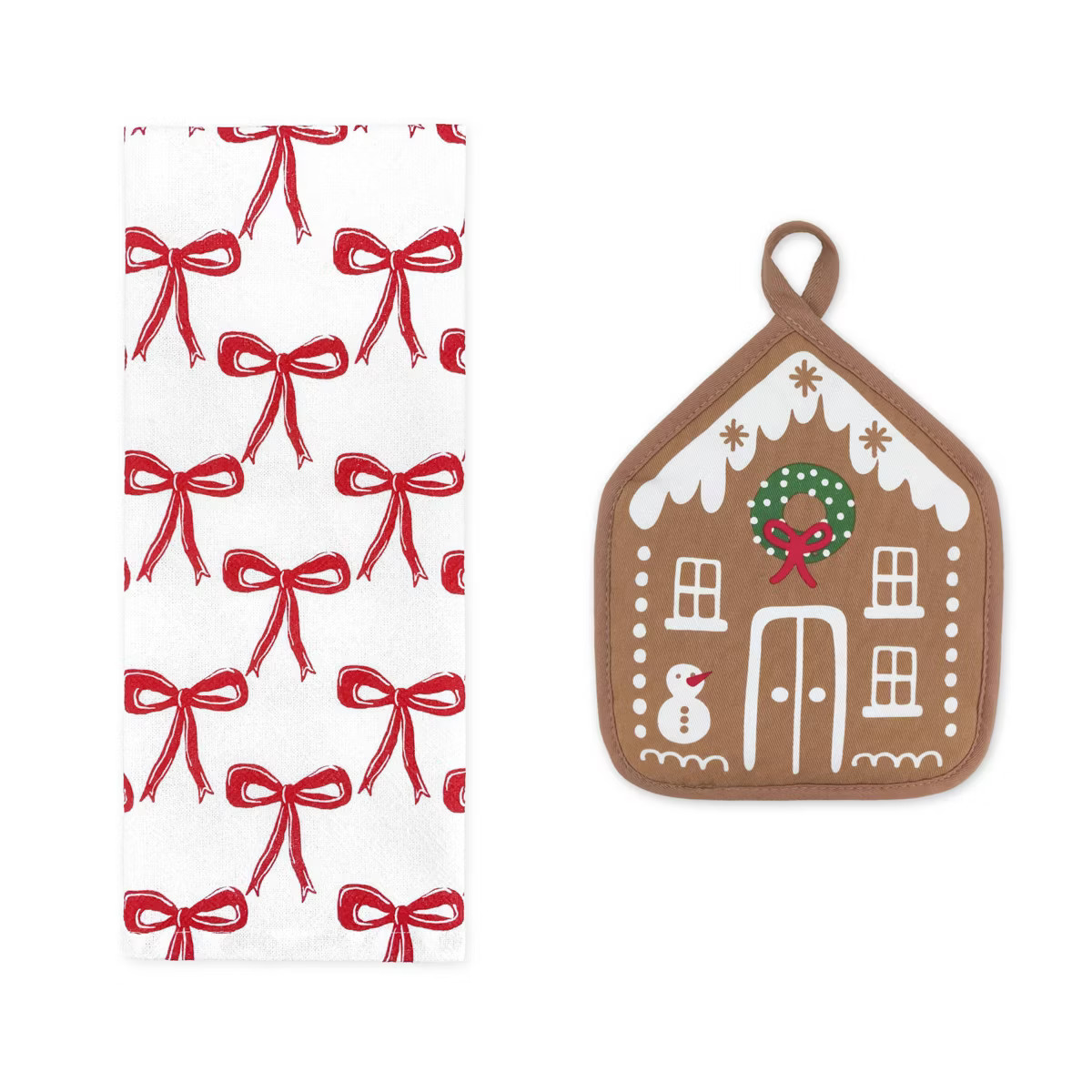 Dishtowel and Potholder Set Gingerbread House - Bullseye's Playground™ | Target