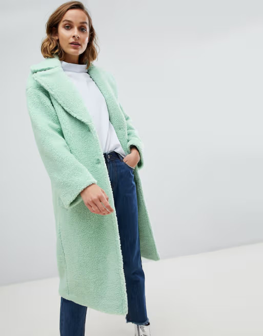 ASOS DESIGN teddy coat | ASOS US