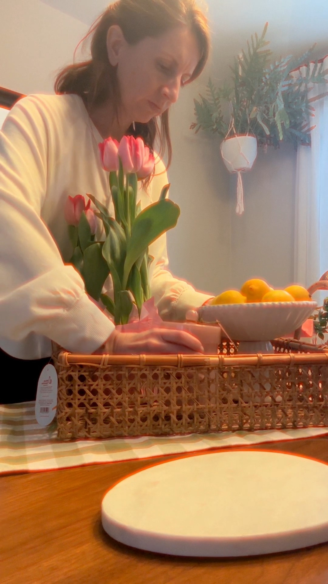 Some fun Valentines and Spring centerpiece ideas- all from target (a lot from the dollar spot)

A few tips:
Try to work in groups of 3
Think about having different height levels for your items
Faux for live florals are a must
I like to something with warm light (a candle or cordless lamp)
Add something quirky- lollipops are always a hit 🤗


#LTKHome #LTKSeasonal #LTKValentine