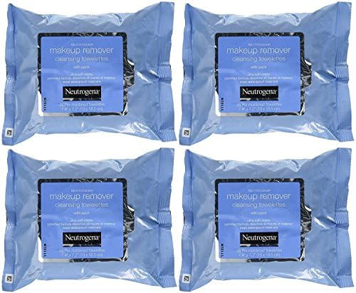 Neutrogena Makeup Remover Cleansing Towelettes 25 ct (Pack of 4) | Amazon (US)