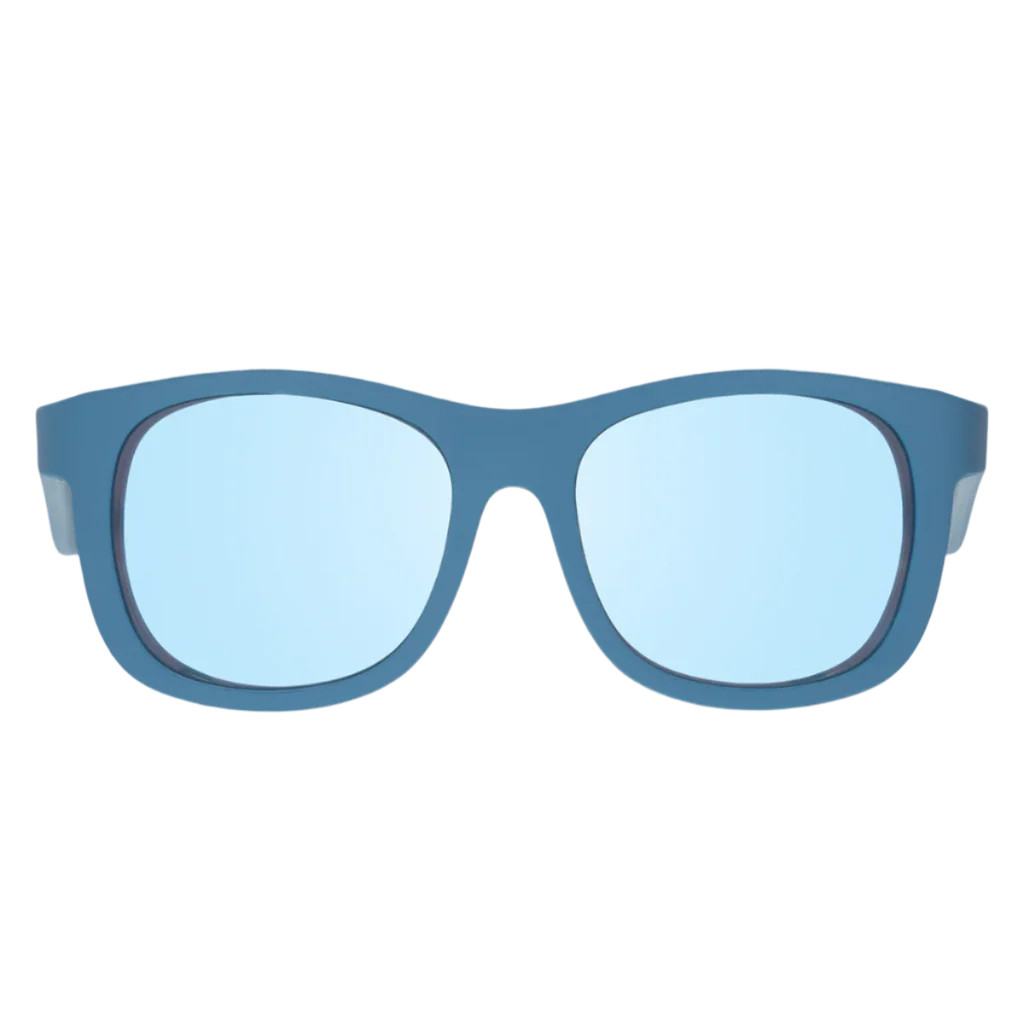 Midnight Blue Polarized Navigator | Light Blue Mirrored Lens | Babiators