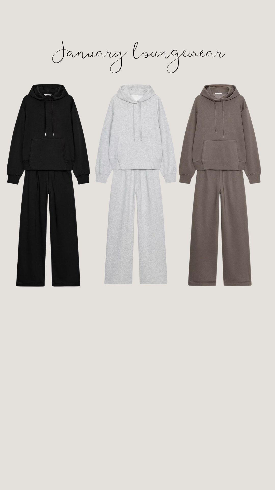 January loungewear 

#LTKwinter