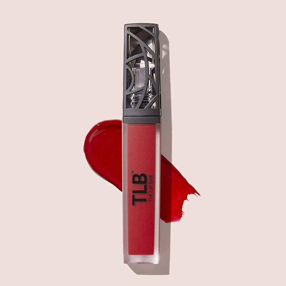The Lip Bar Vegan Liquid Matte Lipstick, High Pigment Color & Long-Lasting with 8-12 Hours of Wear, Hot Mama - Fire Engine Red | Amazon (US)