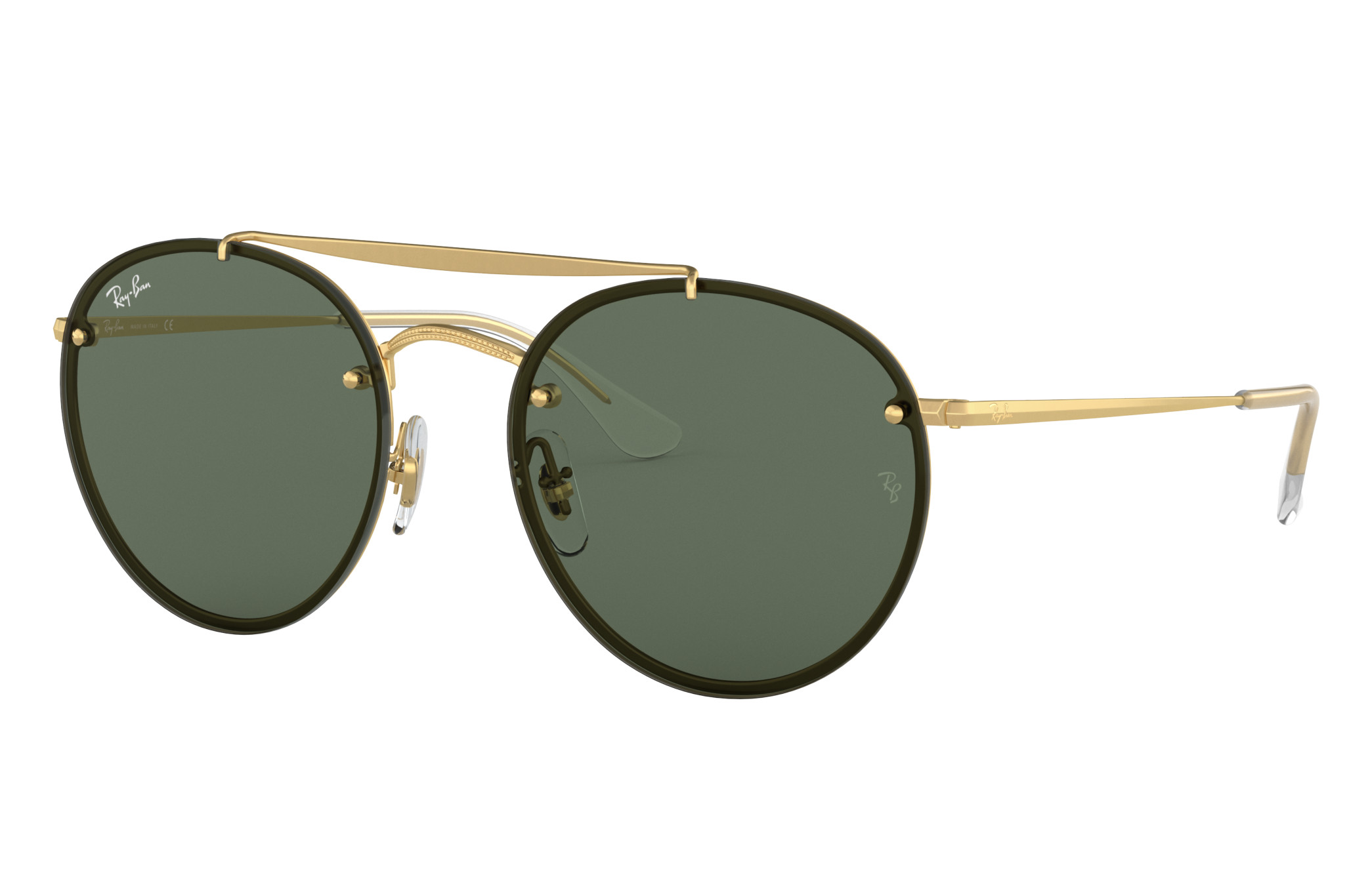 Check out the Blaze Round Double Bridge at ray-ban.com | Ray-Ban (US)