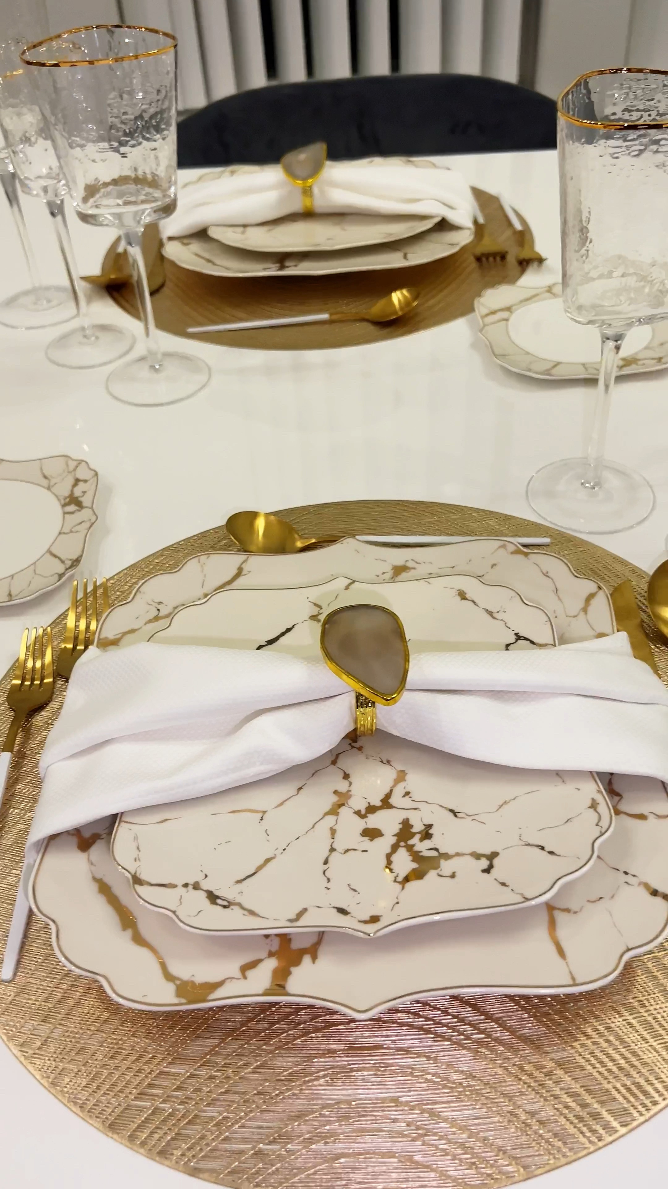 Cream Marbla Bone China 18 Pc … curated on LTK