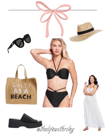 Beach day 

Classic style, black bikini, black swimsuit, sun hat, maxi dress coverup, salty as a beach, slinky 30, maxi dresses, summer style 

#LTKFind #LTKswim #LTKSeasonal