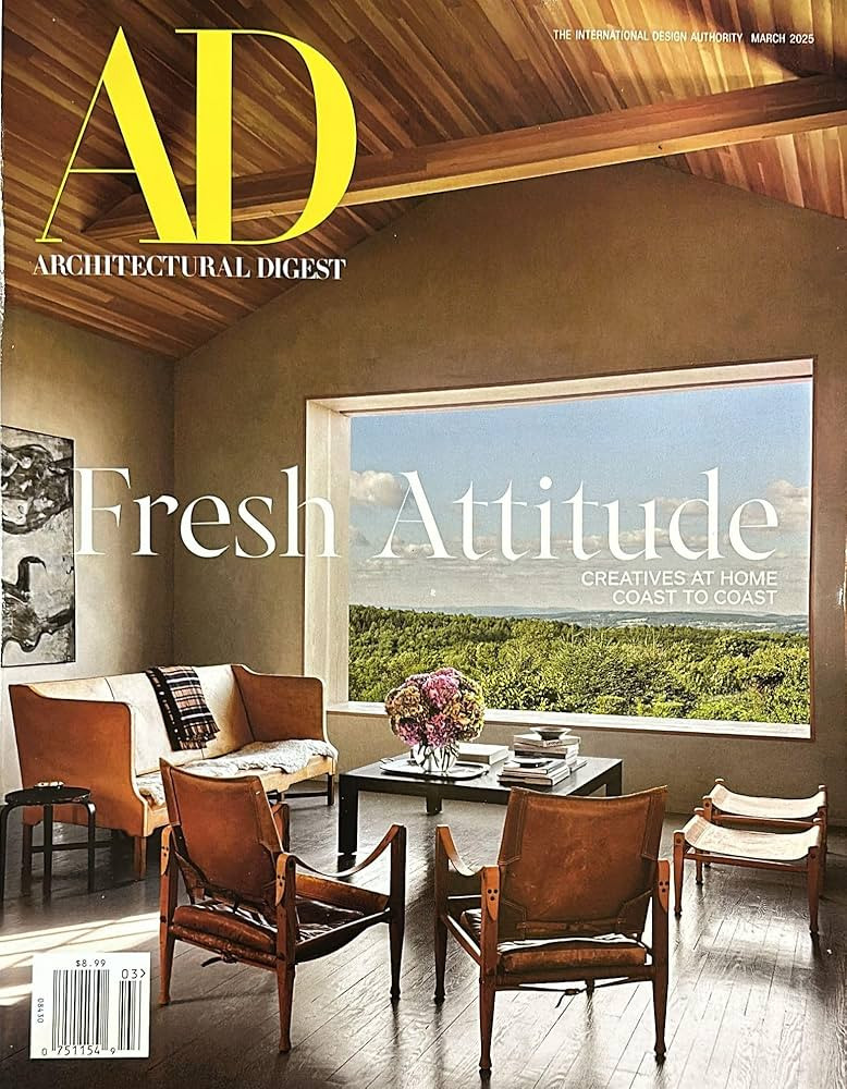 Architectural Digest Magazine March 2025 Fresh Attitude | Amazon (US)