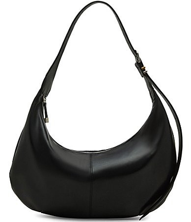 Steve Madden Olga Drapey Leather Hobo Bag - Black | Dillard's