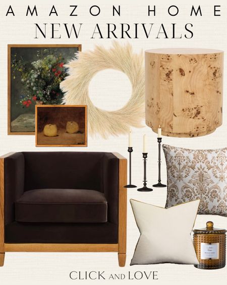 New arrivals from Amazon ✨ beautiful deep tones for Fall! 

Accent chair, armchair, accent pillow, throw pillow, candle stick holders, framed art, wall decor, end table, accent table, beverage table, candle, fall candle, wreath, faux wreath, fall, fall decor, seasonal decor, modern home decor, traditional home decor, style tip, budget friendly home decor, Interior design, look for less, designer inspired, Amazon, Amazon home, Amazon must haves, Amazon finds, amazon favorites, Amazon home decor #amazon #amazonhome

#LTKfindsunder100 #LTKhome #LTKsalealert